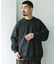 裏起毛クルーネックスウェット