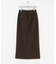 new basic　BRADFORM WOOL SKIRT