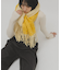 ビッグフリンジバイカラーストール