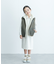『WEB／一部店舗限定サイズ』裏毛ハーフジップワンピース(KIDS)