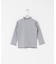 『WEB／一部店舗限定サイズ』メローフリルリブハイネックTシャツ(KIDS)