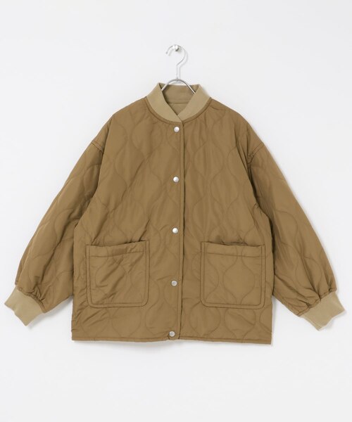 FORK&SPOON SORONAスタンドカラーブルゾン フォークアンドスプーン