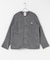 DANTON　FLEECE COLLARLESS JACKET