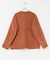 DANTON　FLEECE COLLARLESS JACKET