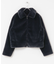 F by ROSSO　ファーZIPショートコート