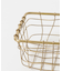 fog linen work　アイアンワイヤーバスケット長方形S