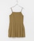 プリーツミニキャミワンピース