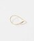 Favorible　Curvy diamond ring