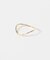 Favorible　Curvy diamond ring