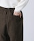 Wool tapered pants