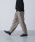 Wool tapered pants