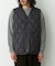 TAION　MILITARY V NECK DOWN VEST