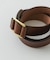 atelier brugge　SLIDE LETHER BELT