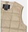TAION　CREWNECK BUTTON DOWN VEST(KIDS)