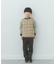TAION　CREWNECK BUTTON DOWN VEST(KIDS)