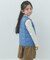 TAION　CREWNECK BUTTON DOWN VEST(KIDS)