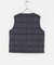 TAION　CREWNECK BUTTON DOWN VEST(KIDS)
