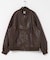 ARMY TWILL　VeganLeatherBlouson
