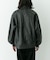 ARMY TWILL　VeganLeatherBlouson