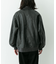 ARMY TWILL　VeganLeatherBlouson