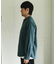 両面起毛ネルバンドカラーシャツ