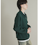 『ユニセックス』スウェットライクハーフジップニット