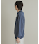 『ユニセックス』スウェットライクハーフジップニット