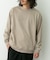 クリーミータッチクルーネックプルオーバー