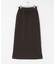 コットンカシミヤニットスカート