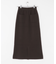 コットンカシミヤニットスカート