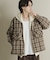 ヘビーネルチェックシャツジャケット