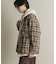 ヘビーネルチェックシャツジャケット