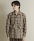 ヘビーネルチェックシャツジャケット