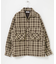 ヘビーネルチェックシャツジャケット