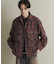 ヘビーネルチェックシャツジャケット