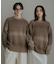 『ユニセックス』ブークレグラデーションニット