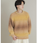 『ユニセックス』ブークレグラデーションニット