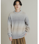 『ユニセックス』ブークレグラデーションニット