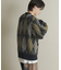 アーガイルVネックカーディガン