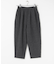 ウールテーパードパンツ