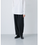 ウールテーパードパンツ