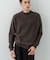 FOX CASHMERE CREW-NECK KNIT