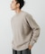 FOX CASHMERE CREW-NECK KNIT