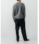 FOX CASHMERE CREW-NECK KNIT