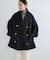GANNI　Peacoat Wool Midi Coat