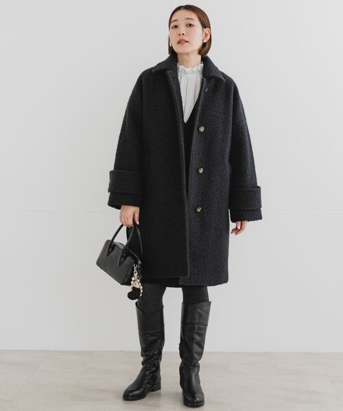 F by ROSSO 『UR TECH』ブークレステンカラーコート｜アーバンリサーチ