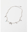 キラキラチャームパールネックレス
