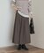 ランダムプリーツスカート
