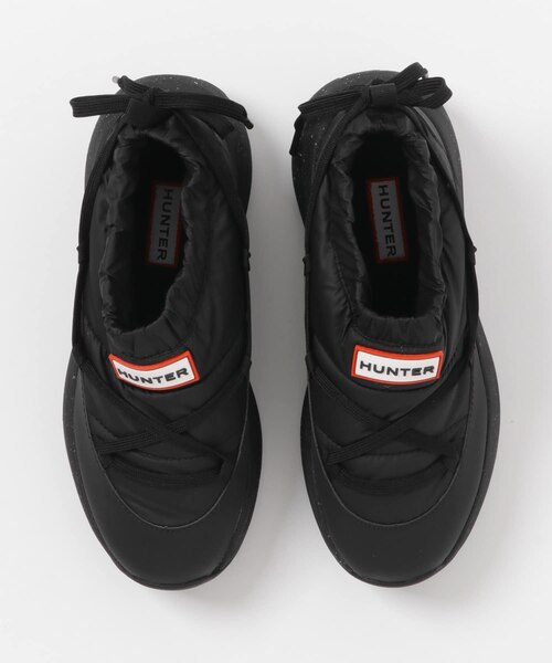 【ブラック】HUNTER GRIP PUFF LACE SLIPON HUNTER GRIP PUFF LACE SLIPON｜アーバンリサーチの通販｜&mall