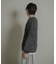 『洗濯可』シャギークルーネックニット